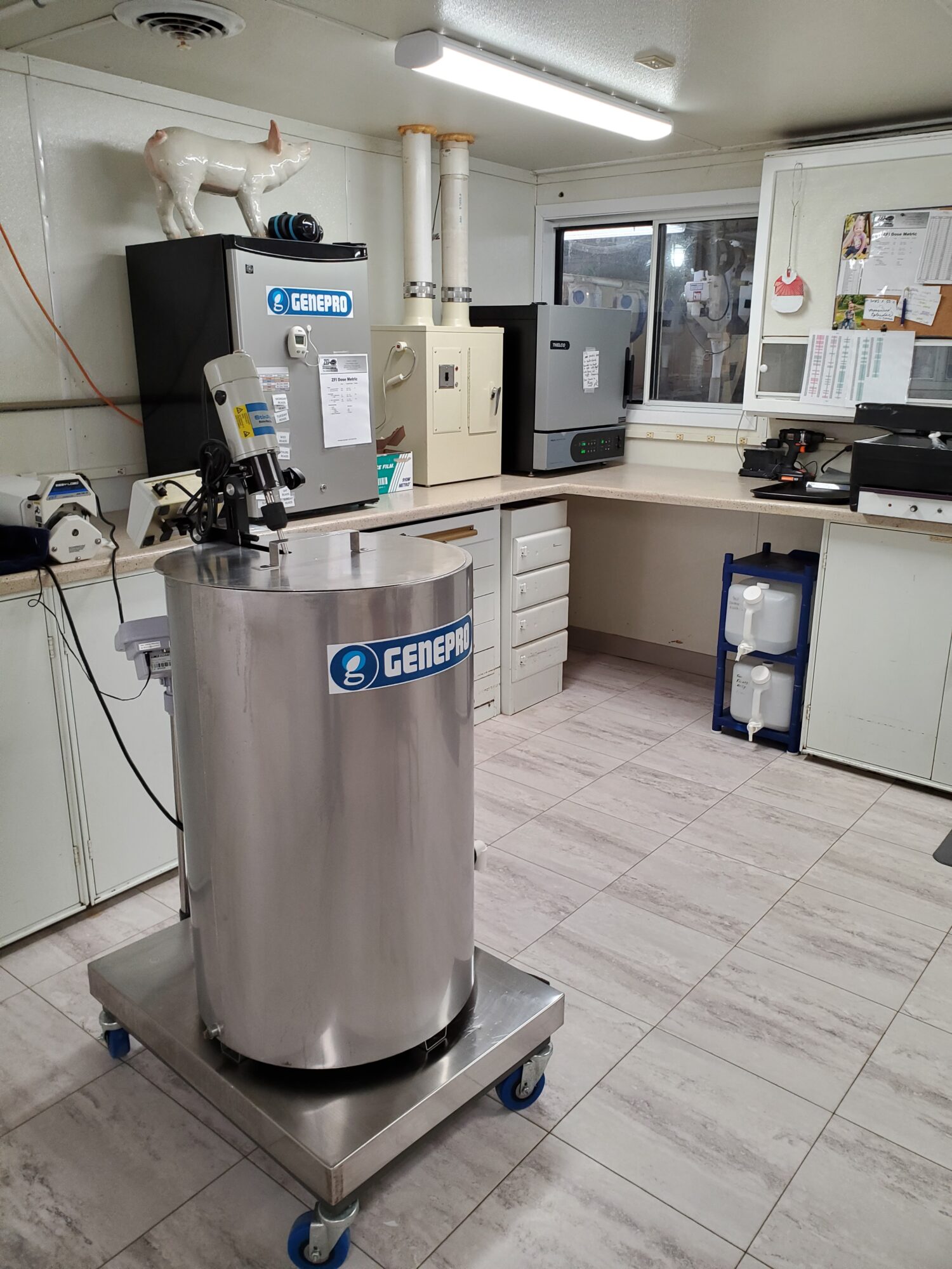 VAT system to dilute extender 